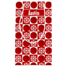 Basketball Spieler Rot und Weiß Weihnachten