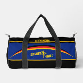 Basketball-Spieler, Team, Geburtstag, deutsche Fla Duffle Bag (Vorderseite)