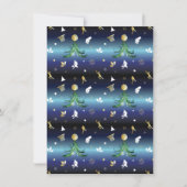 Basketball Spieler Weihnachtsbaum Feiertagskarte (Vorderseite)