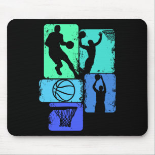 Basketball Spielerboys Kinder Männer (2) Mousepad