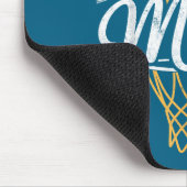 Basketball-Spielerin Mutter Hoops Mousepad (Ecke)