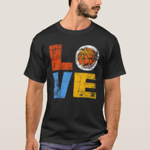 Basketball-Spielertrainer Ball Vintage Not T-Shirt