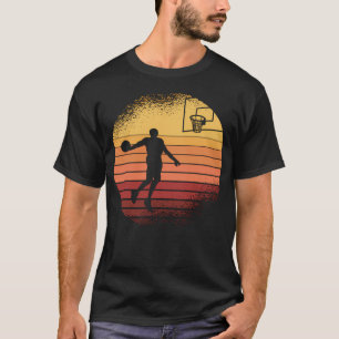 Basketball-Spielertrainer Dunk Vintage Distanz T-Shirt