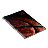 Basketball Spiral Foto Notebook Notizblock (Rechte Seite)