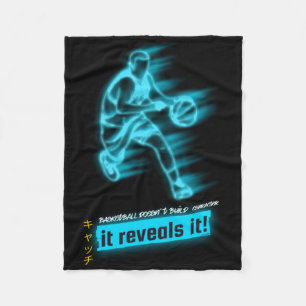 Basketball Spirit Fleecedecke