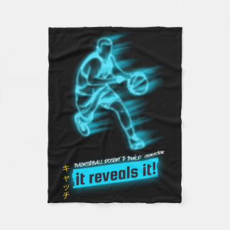 Basketball Spirit Fleecedecke