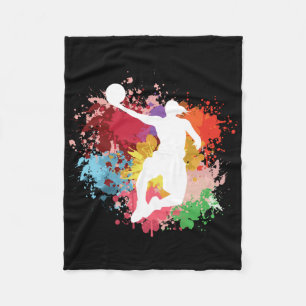 Basketball Splash Fleecedecke