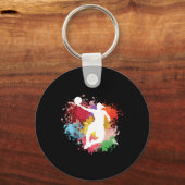 Basketball Splash Schlüsselanhänger (Vorderseite)