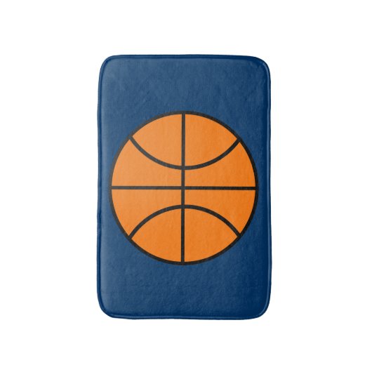 Basketball Sport Badematte Bad Rug (Vorderseite Vertikal)