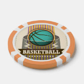 Basketball Sport Ball Game Cool Pokerchips (Einzeln)