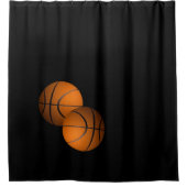 Basketball Sport Duschvorhang (Vorderseite)