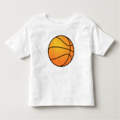 Basketball-Sport-Entwurf Kleinkind T-shirt (Vorderseite)