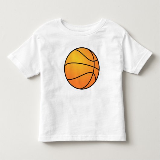 Basketball-Sport-Entwurf Kleinkind T-shirt (Vorderseite)