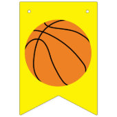 Basketball Sport Geburtstagsparty Wimpelkette (Erste Fahne)