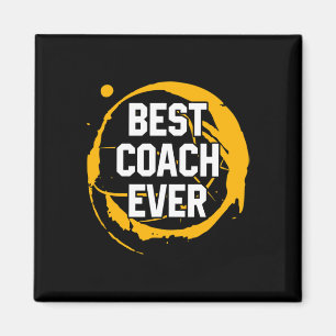 Basketball Sport Geschenk Bester Coach je Geburtst Magnet