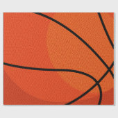 Basketball-Sport Geschenkpapier (Flach)