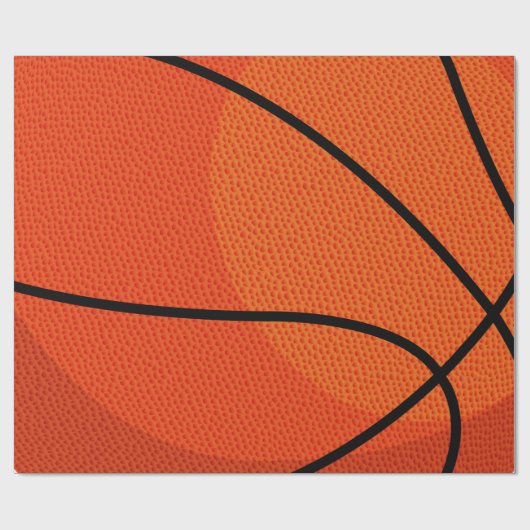 Basketball-Sport Geschenkpapier (Flach)