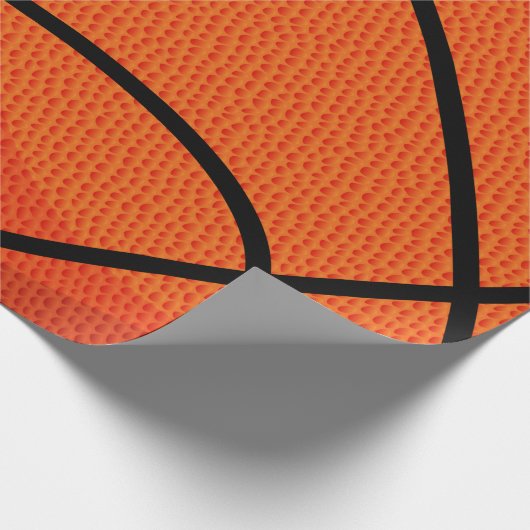 Basketball-Sport Geschenkpapier (Ecke)