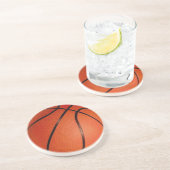 Basketball Sport - Korbball Getränkeuntersetzer (Seite)