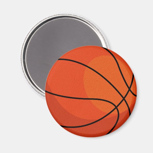 Basketball-Sport Magnet (Vorderseite/Rückseite)