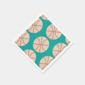 Basketball Sport Napkins Serviette (Ecke)