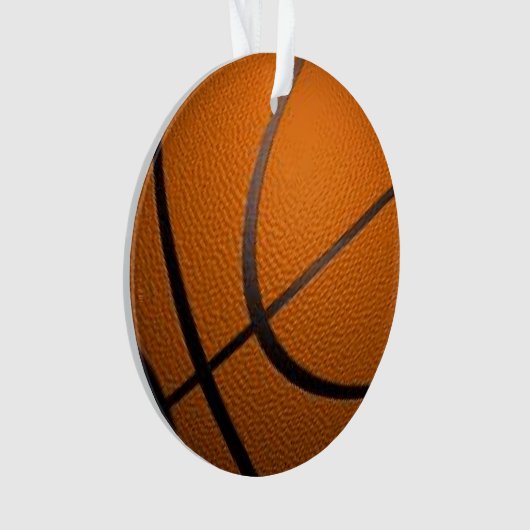 Basketball Sport Ornament (Vorderseite)