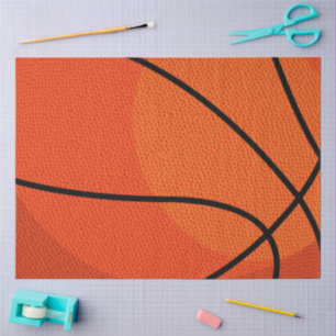 Basketball-Sport Seidenpapier