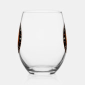 Basketball Sport Stemless Wine Glass Trinkbehälter Weinglas Ohne Stiel (Links)