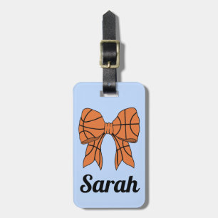 Basketball-Sport-Tasche-Etikett Gepäckanhänger