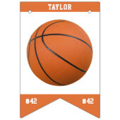 Basketball Sport Team Spielername Glückwunsch zum  Wimpelkette (Erste Fahne)