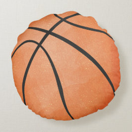 Basketball-Sport-Themen-Zimmer Athletische Dekorat Rundes Kissen