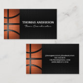 Basketball-Sport Visitenkarte (Vorne/Hinten)