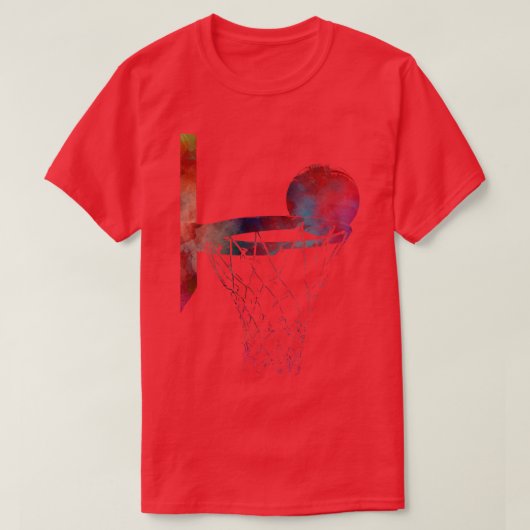 Basketball-Sportart Basketball T-Shirt (Design vorne)
