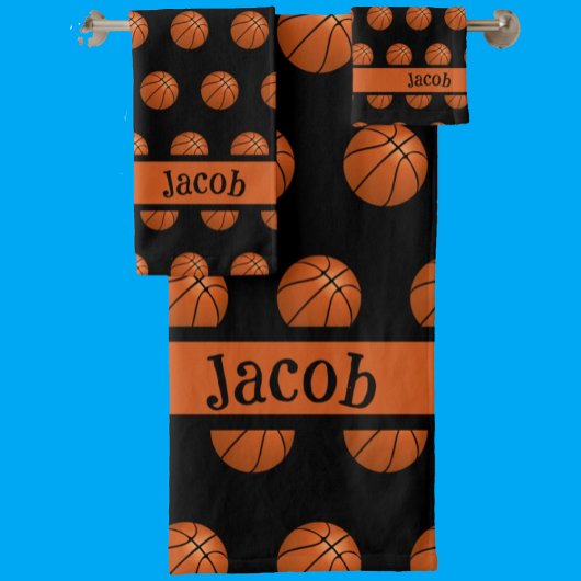 Basketball Sportball Handtuch Set