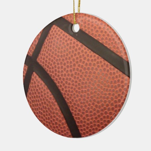Basketball-Sportbild Keramik Ornament (Links)