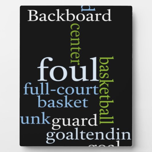 Basketball Sports Fanatic.jpg Fotoplatte (Vorderseite)