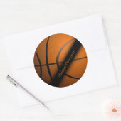 Basketball Sports Guest ID Tags Stickers (Umschlag)