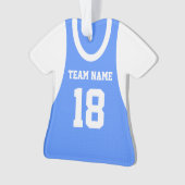 Basketball Sports Jersey mit Foto Ornament (Vorderseite)