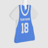 Basketball Sports Jersey mit Foto Ornament (Vorderseite)