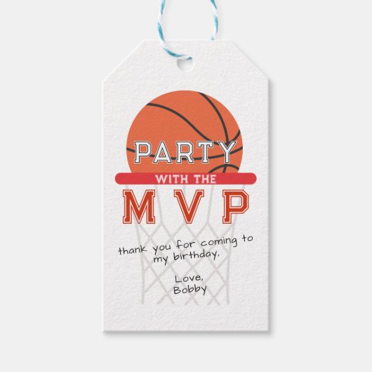 Basketball Sports Jumpman Thema jedes Alter Geburt Geschenkanhänger (Vorderseite)