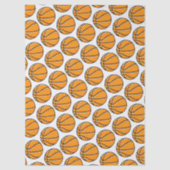 Basketball Sports Kids Game Party Theme Fun Seidenpapier (Vorderseite)