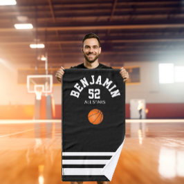 Basketball sports towel, coach bath towel handtuch