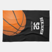 Basketball sports towel, coach gift towel geschirrtuch (Horizontal)