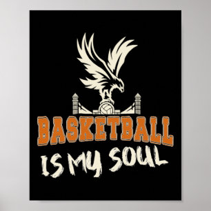 Basketball-Sportspiele Poster