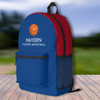 Basketball-Sportteam Personalisiert Farben Name