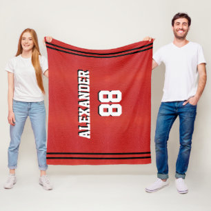 Basketball-Sportteam Personalisiert Fleecedecke
