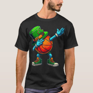 BasketBall St Paddys Day Hat Abbbing Basket Ball T-Shirt