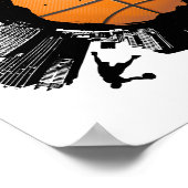 Basketball-Stadt Poster (Ecke)