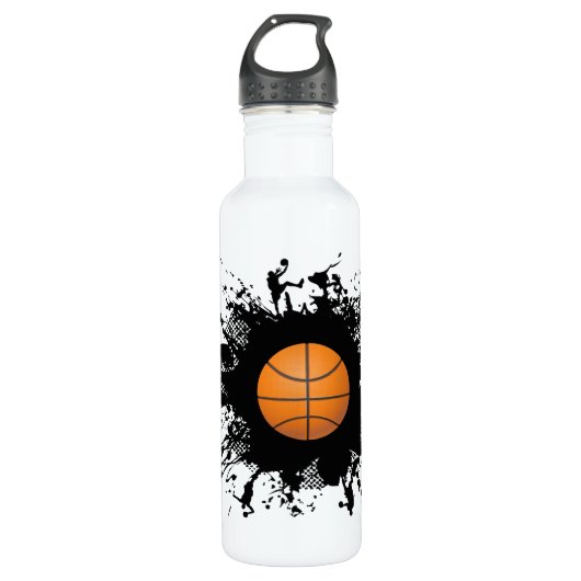 Basketball-städtische Art Trinkflasche (Vorderseite)