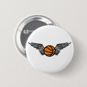 Basketball. Stamm. Button (Vorne & Hinten)